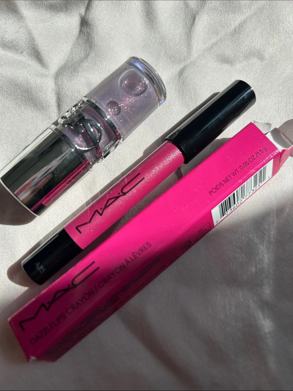 Mac & YSL glossy lip 2 pc bundle.